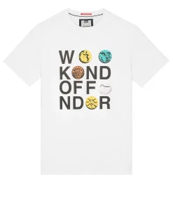 Plus Size - T-Shirt mit Grafik „Pills“ in Weiß