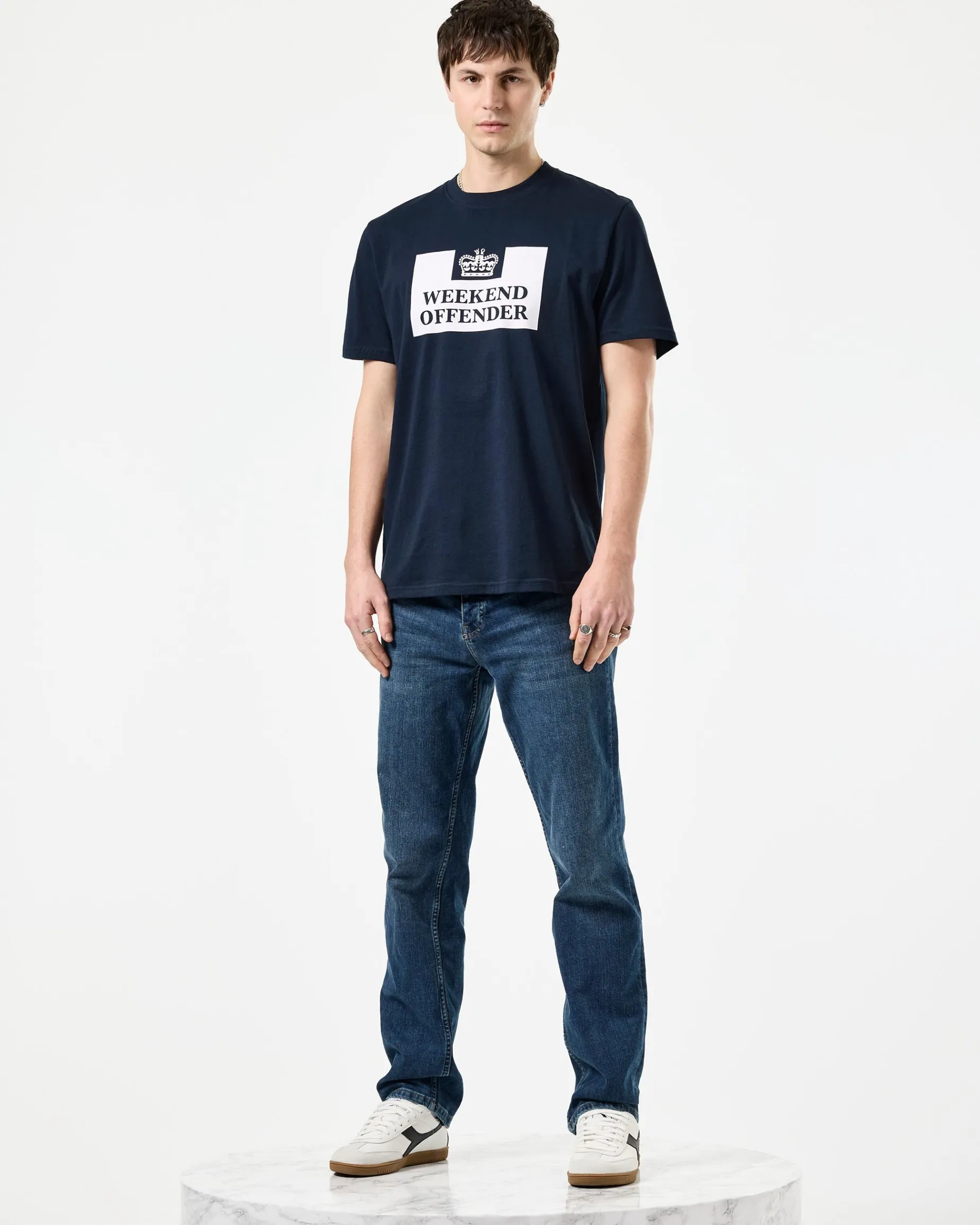 Prison Classic T-Shirt Marineblau
