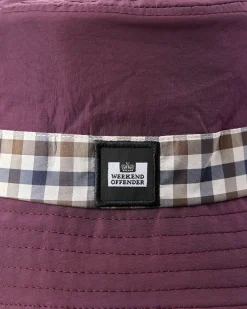 Queensland Fischerhut Acai Berry/Mid House Check