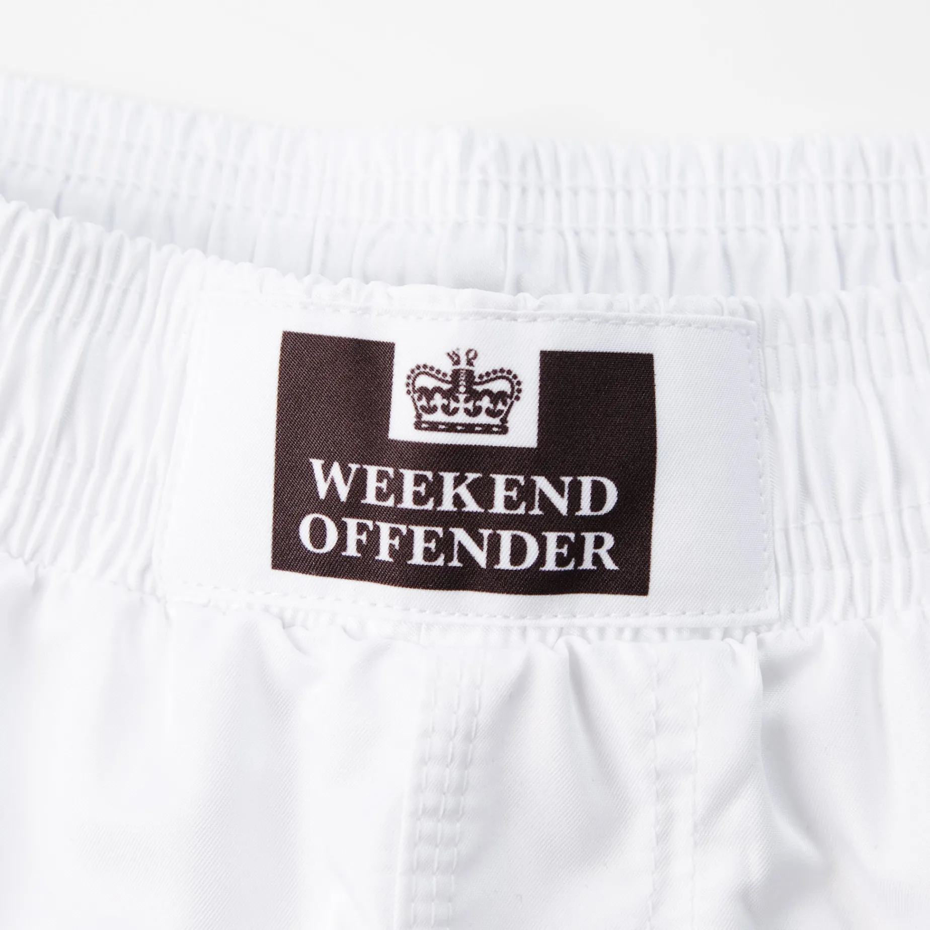 Rashguard und Shorts Set Weiß