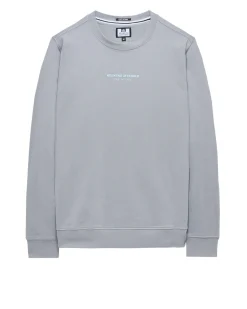 Raval Sweatshirt Rauchgrau/Ozeanwellenblau
