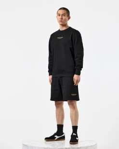 Raval Sweatshirt Schwarz/Peridot Grün
