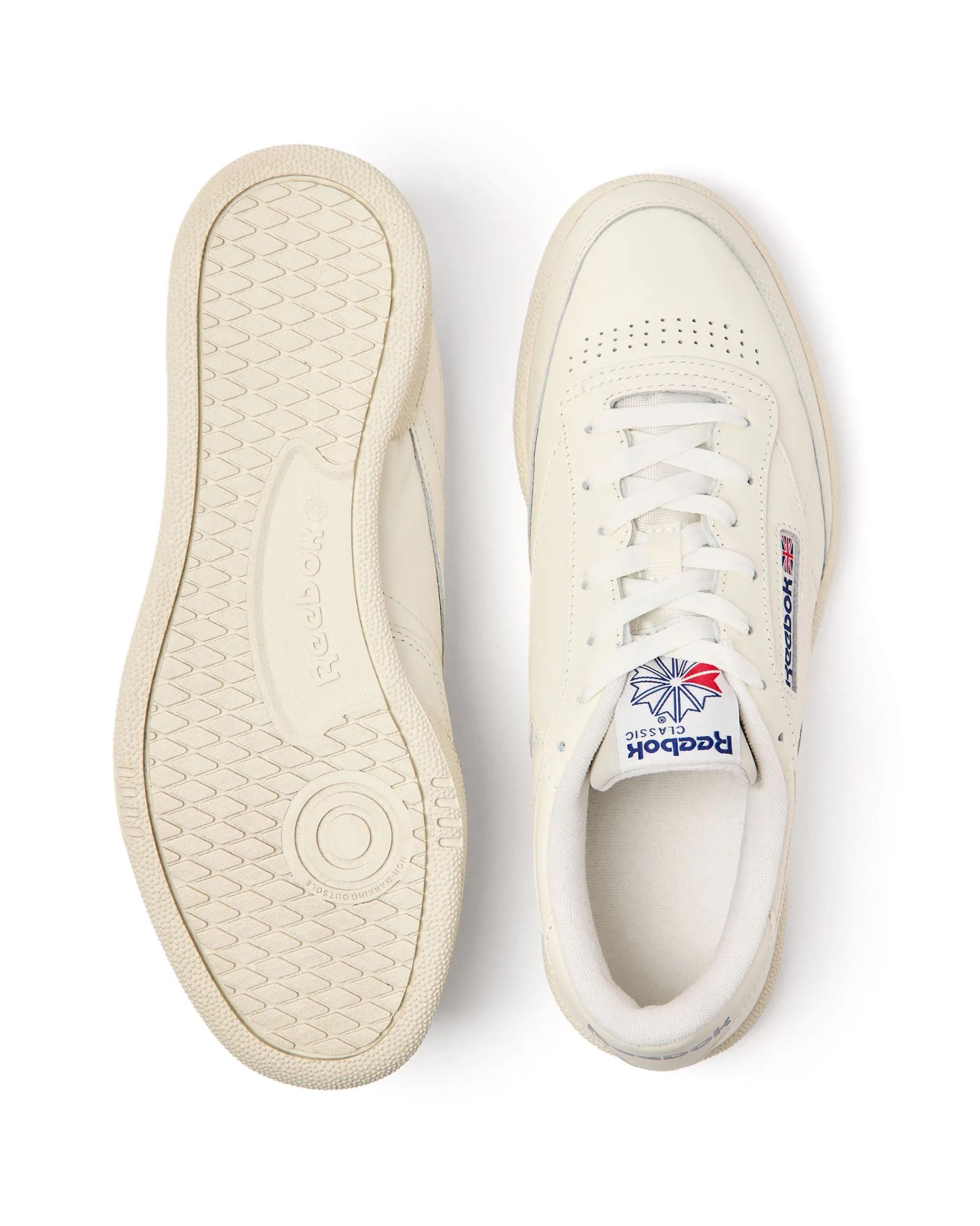 Reebok Club C 85 Turnschuhe Kreide/Klassisches Kobalt