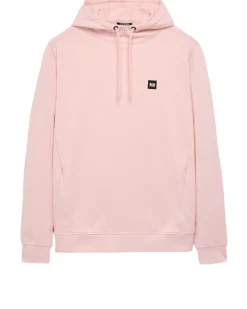 Ribbe Hoodie Blassrosa