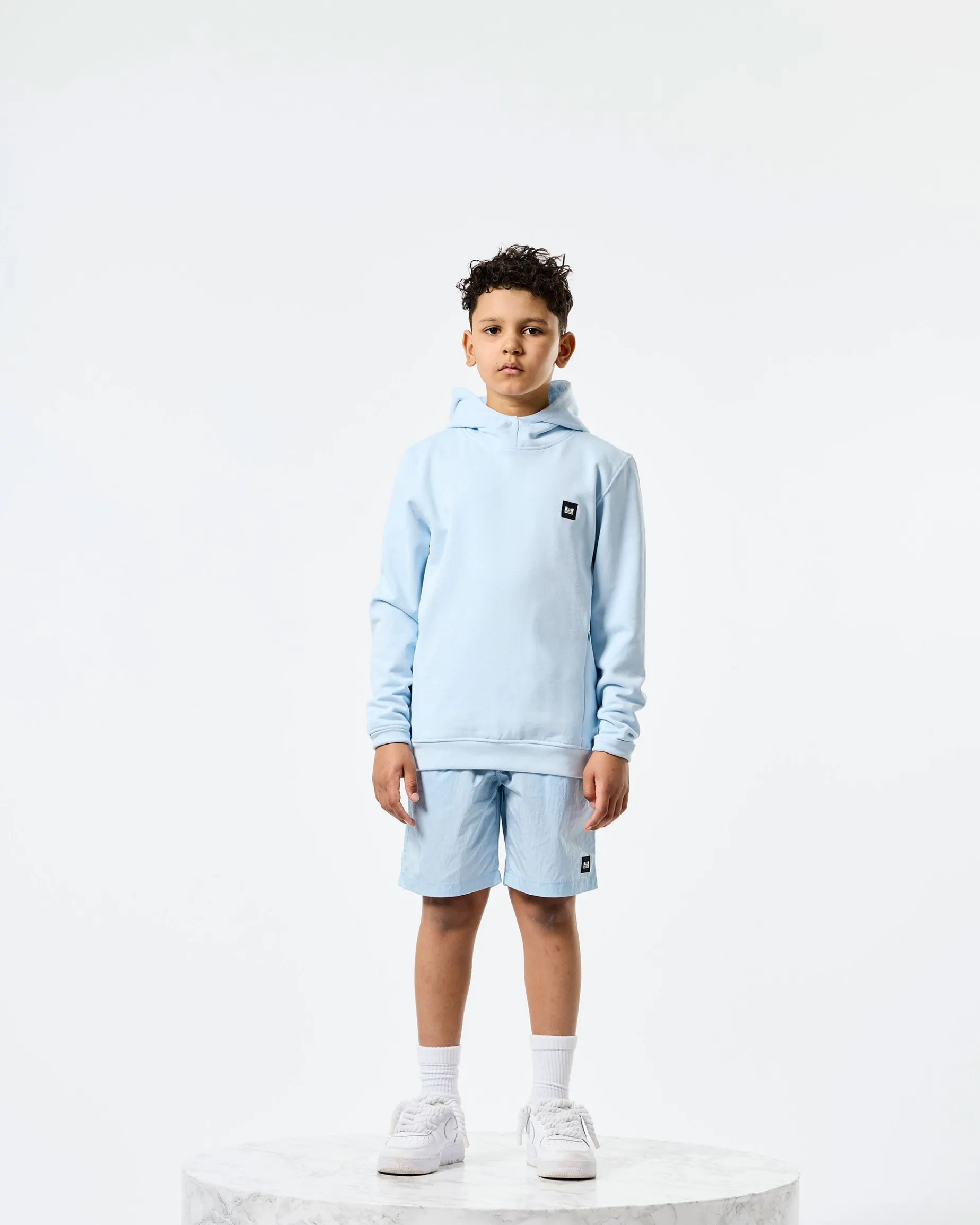 Ribbe Hoodie für Kinder Ocean Wave Blau