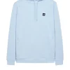 Ribbe Hoodie Ozeanwelle Blau