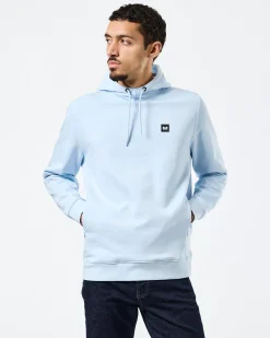 Ribbe Hoodie Ozeanwelle Blau