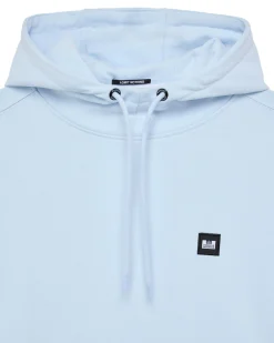 Ribbe Hoodie Ozeanwelle Blau