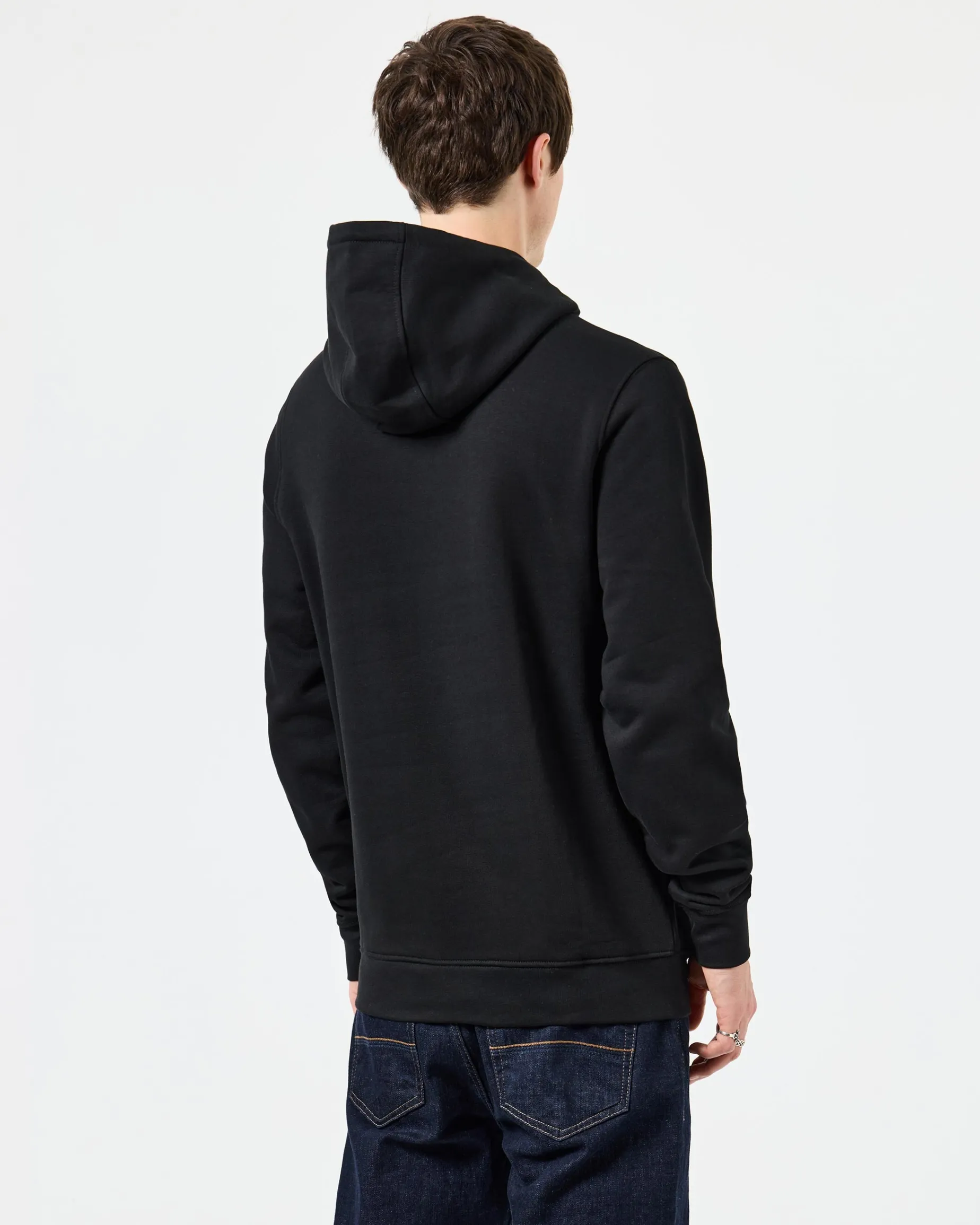 Ribbe Hoodie Schwarz