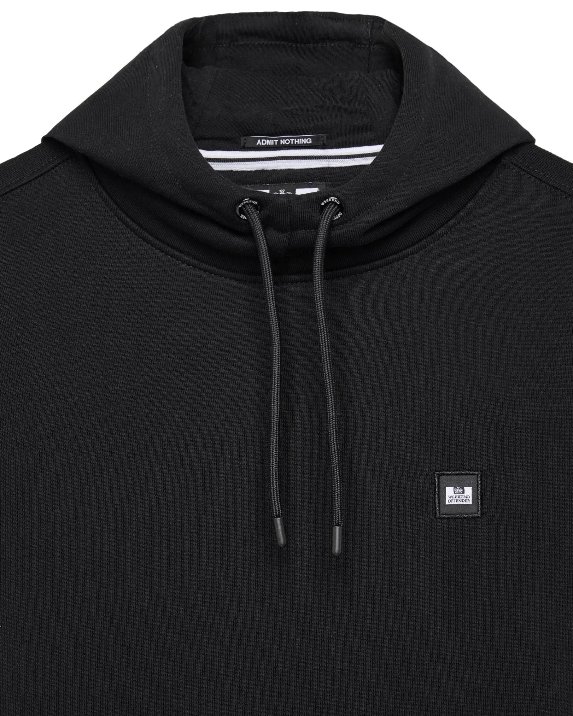 Ribbe Hoodie Schwarz