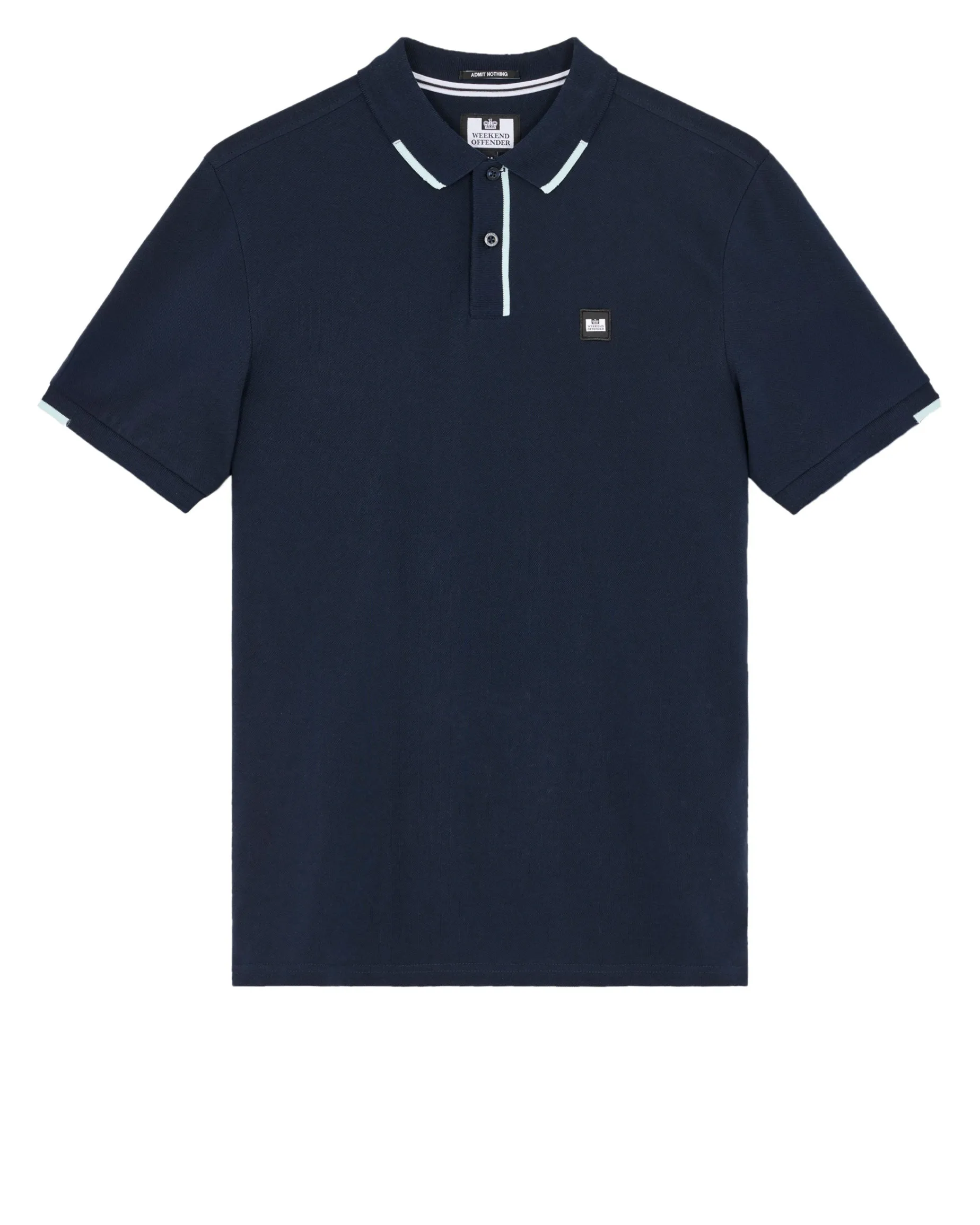 Rivas Poloshirt Marineblau/Ozeanwellenblau