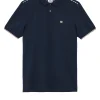 Sakai Poloshirt Marineblau/Mid House Check