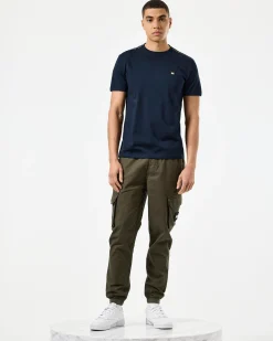 Sakai Poloshirt Marineblau/Mid House Check