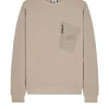 San Telmo Sweatshirt Rindenbraun