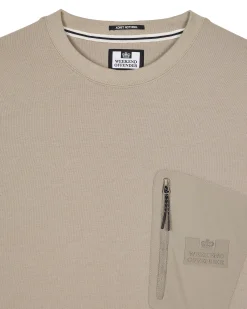 San Telmo Sweatshirt Rindenbraun
