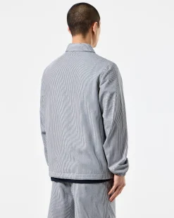 Sant Antoni – Coach-Jacke mit Streifenmuster