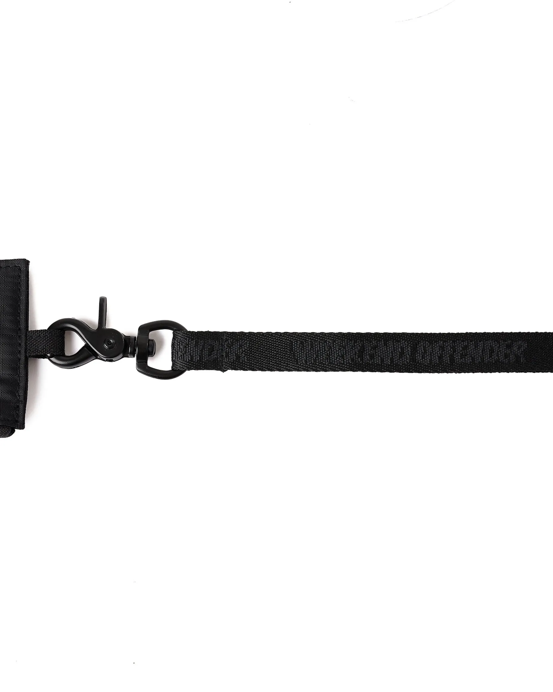 Schlüsselbandtasche Schwarz Ripstop