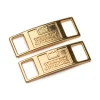 Schnürsenkel Sneaker Tag Gold