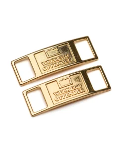 Schnürsenkel Sneaker Tag Gold