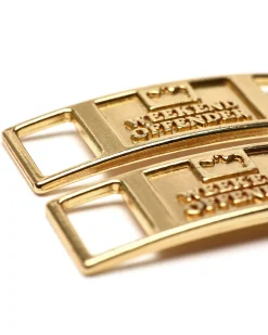 Schnürsenkel Sneaker Tag Gold