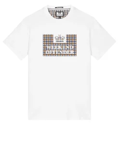 Shevchenko T-Shirt Weiß/Mid House Check