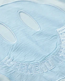 Shibuya T-Shirt Ozeanwelle Blau