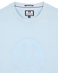 Shibuya T-Shirt Ozeanwelle Blau