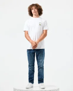 Smarsh Grafik T-Shirt Weiß
