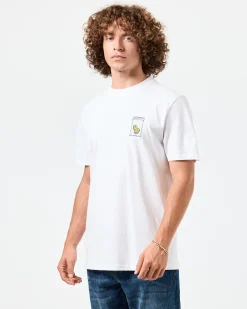 Smarsh Grafik T-Shirt Weiß