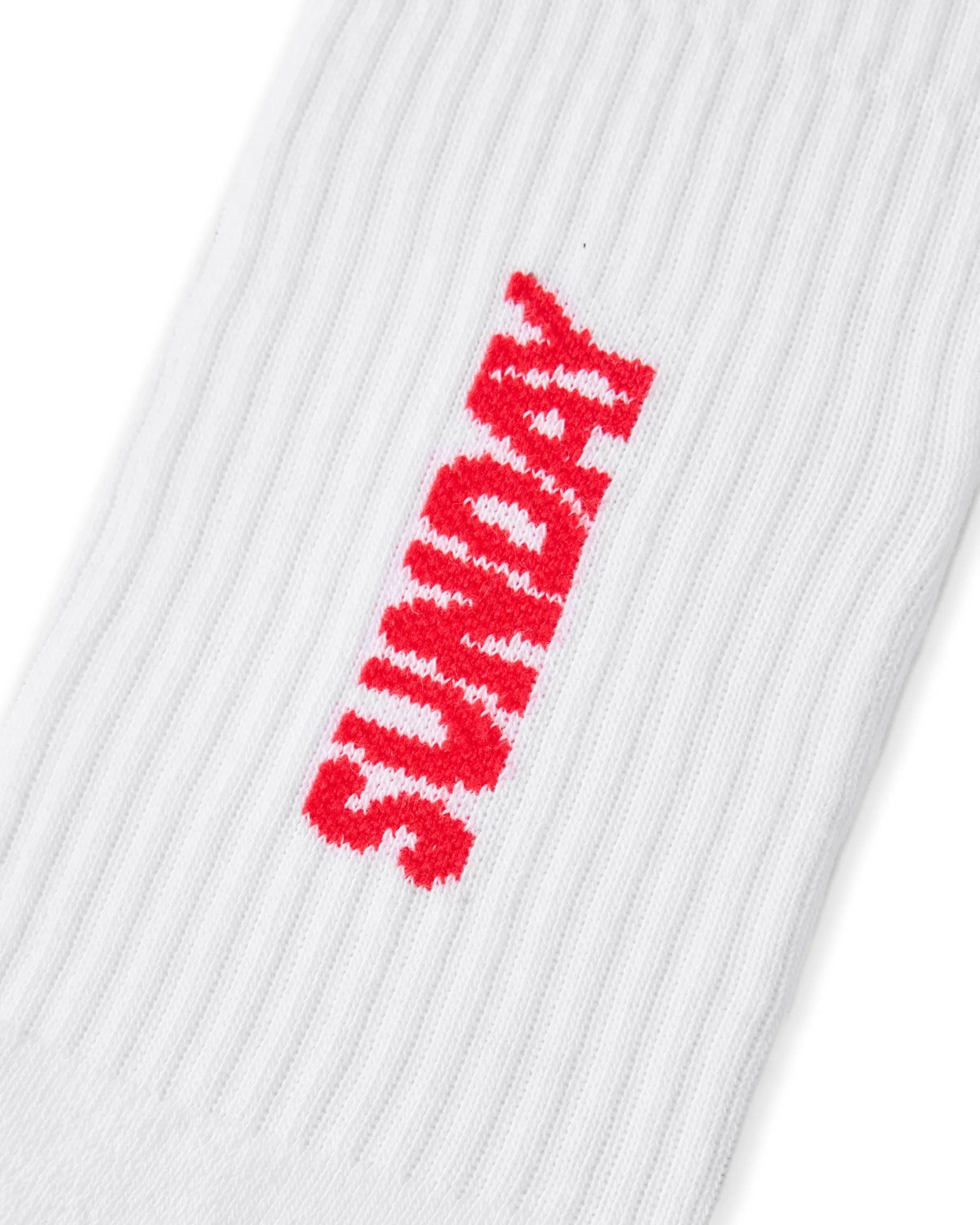 Sportsocken Freitag/Samstag/Sonntag Weiß
