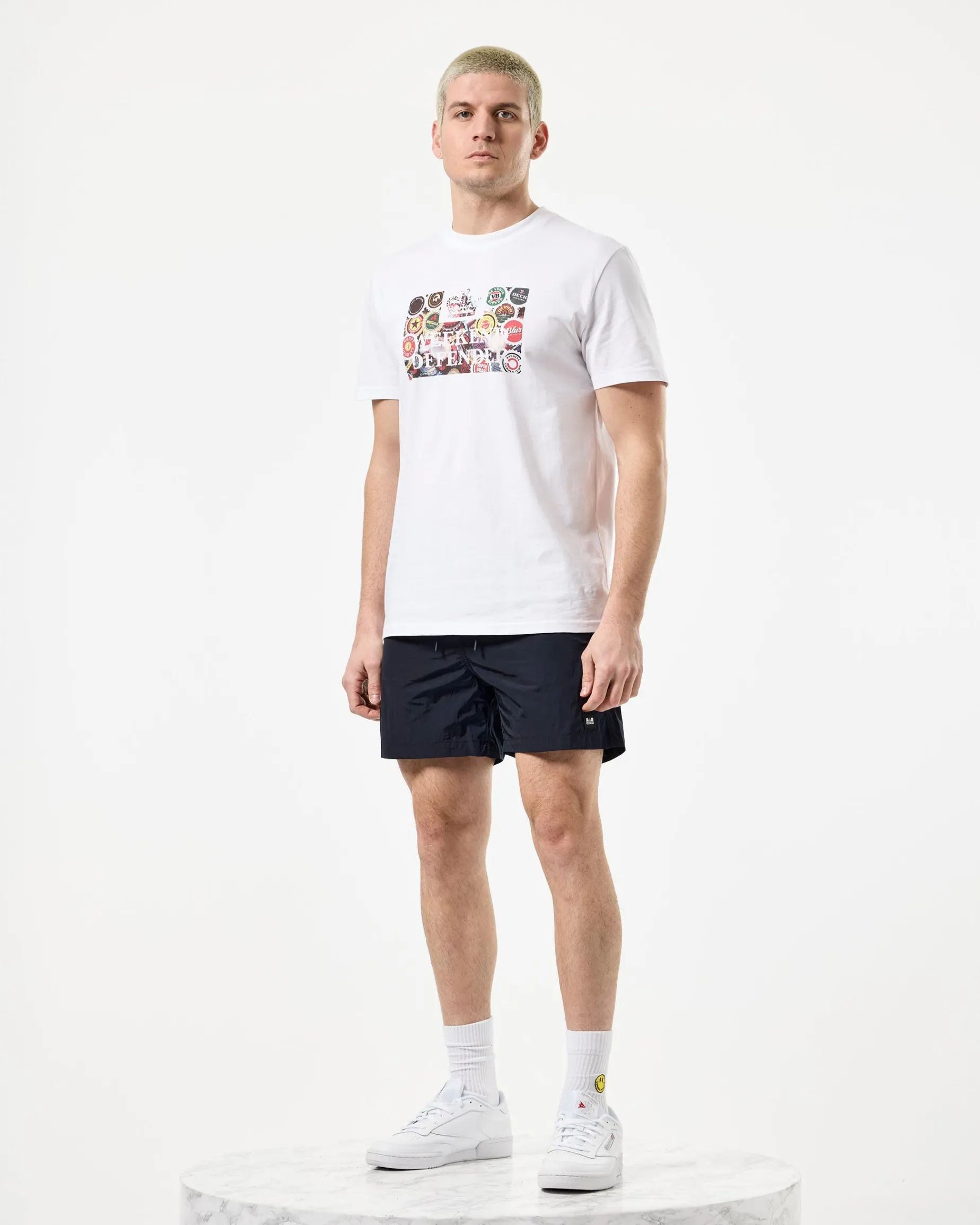Stacks Badeshorts Marineblau