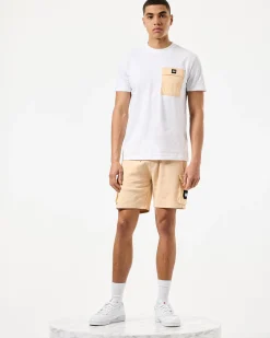 Stiniva T-Shirt Weiß/Deep Champagne