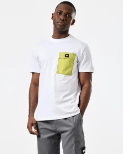 Stiniva T-Shirt Weiß/Peridotgrün