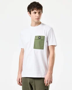Stiniva T-Shirt Weiß/Sapling Grün