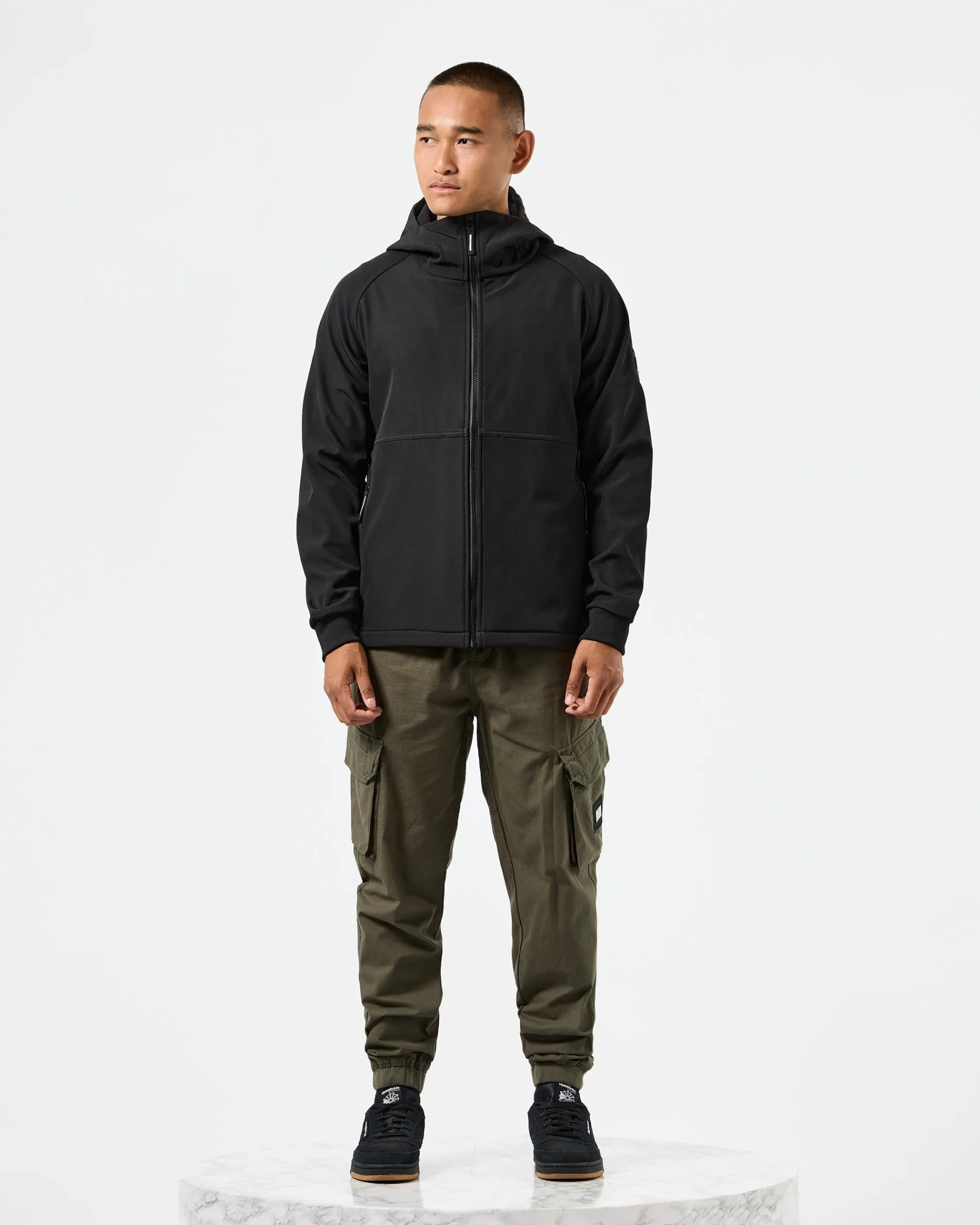 Stipe Softshelljacke Schwarz