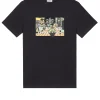 Stratford Avenue Grafik-T-Shirt Schwarz