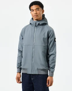 Sulta Softshell Bomberjacke Zink