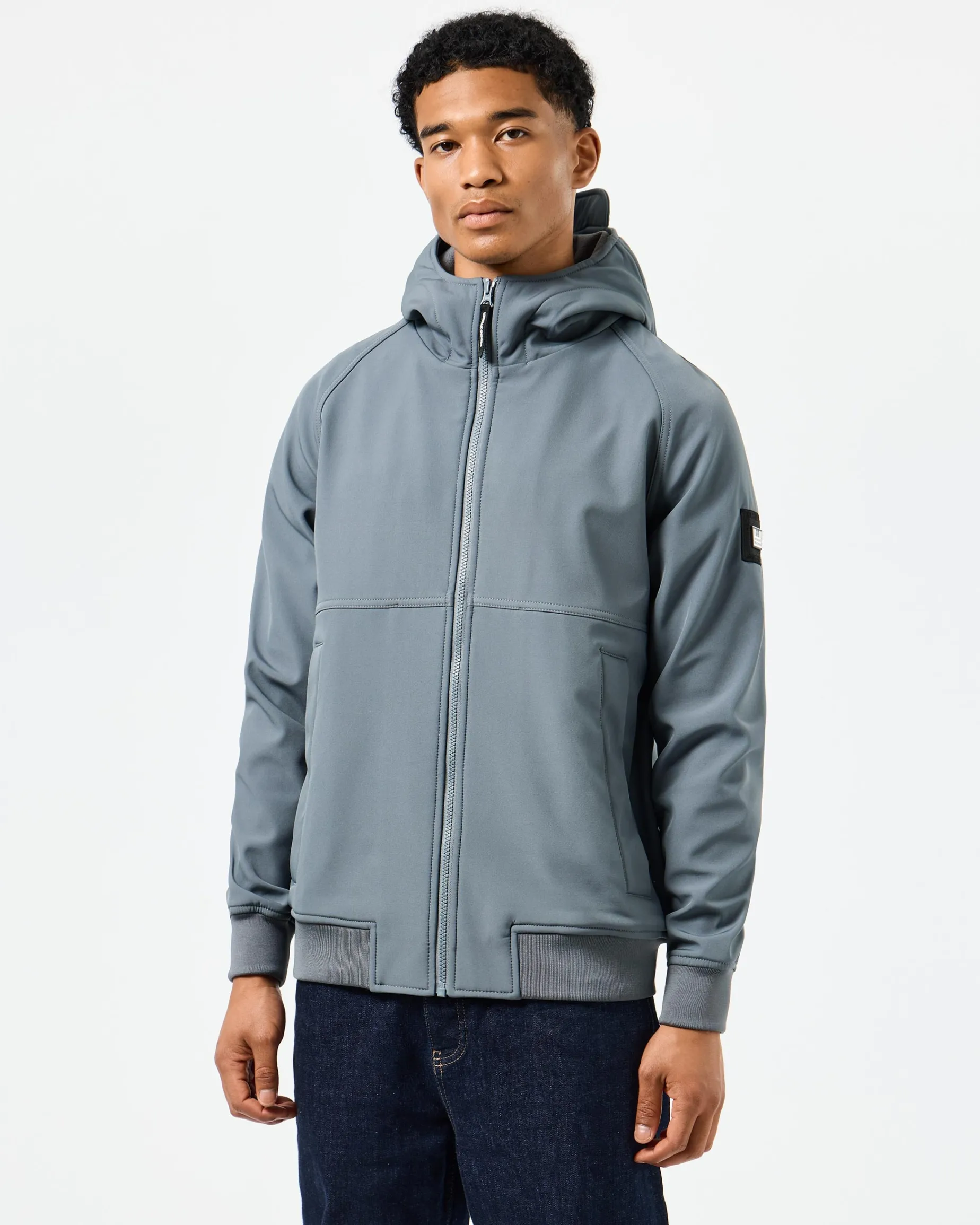 Sulta Softshell Bomberjacke Zink