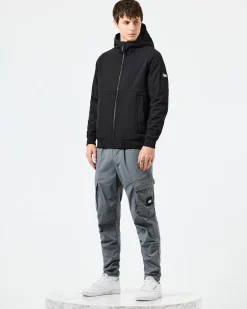 Sulta Softshell-Bomberjacke Schwarz