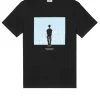 Supernova Grafik-T-Shirt Schwarz/Blau