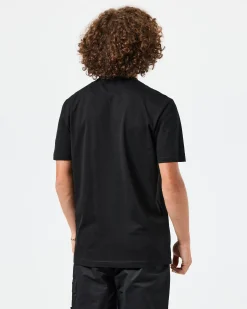 Supernova Grafik-T-Shirt Schwarz/Blau
