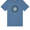 Supersonic Grafik-T-Shirt Baltic Blue