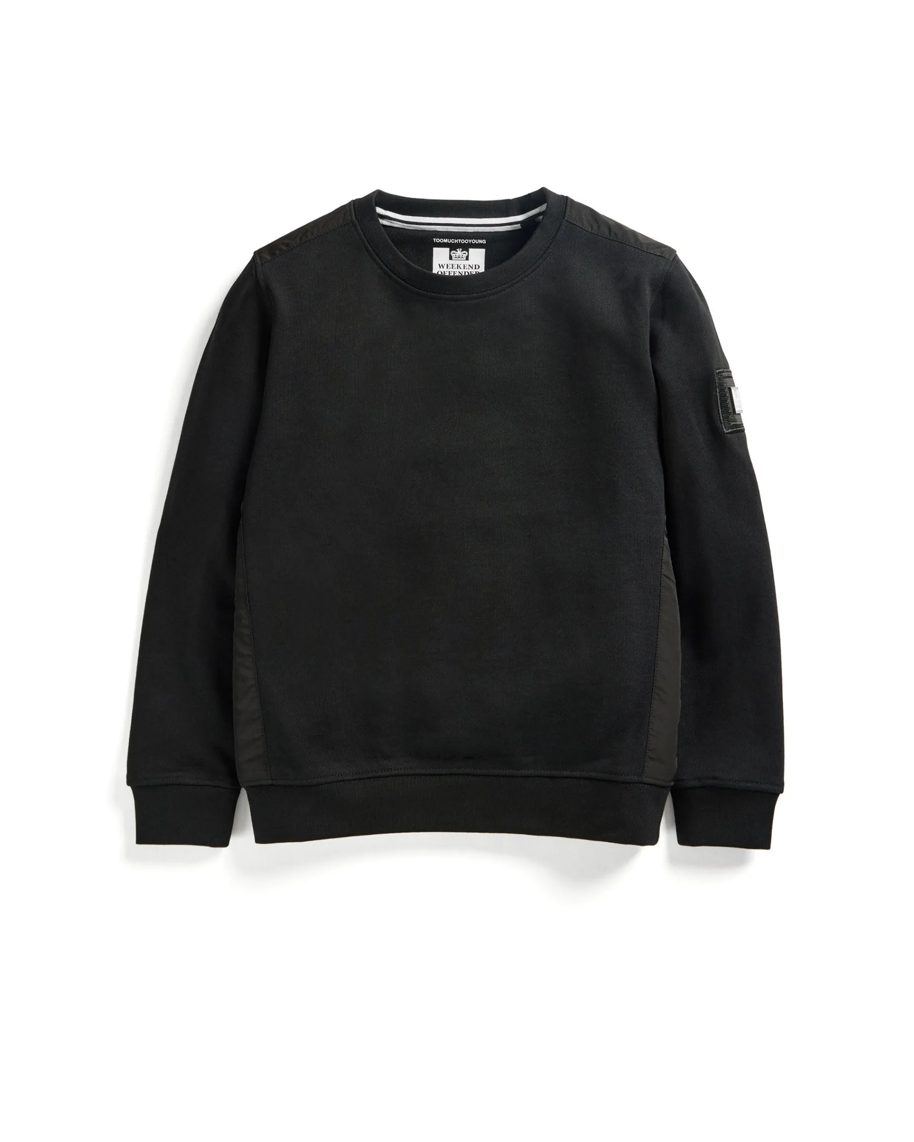 Sweatshirt mit Aufschrift „F Bomb“ für Kinder, Schwarz