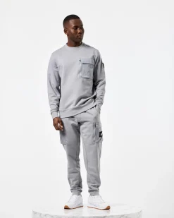 Sweatshirt Neve Rauchgrau