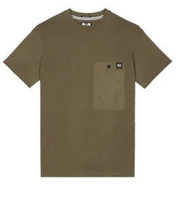 Tabiti Pocket T-Shirt Burggrün