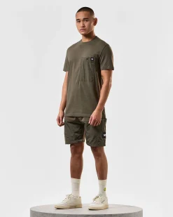 Tabiti Pocket T-Shirt Burggrün