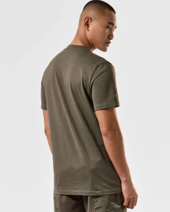 Tabiti Pocket T-Shirt Burggrün