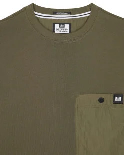 Tabiti Pocket T-Shirt Burggrün