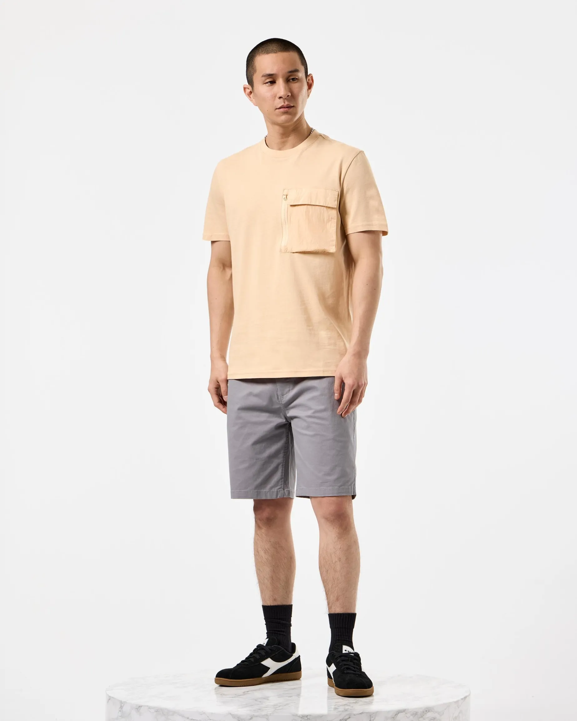 Takaji T-Shirt Deep Champagne