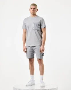 Takaji T-Shirt Rauchgrau